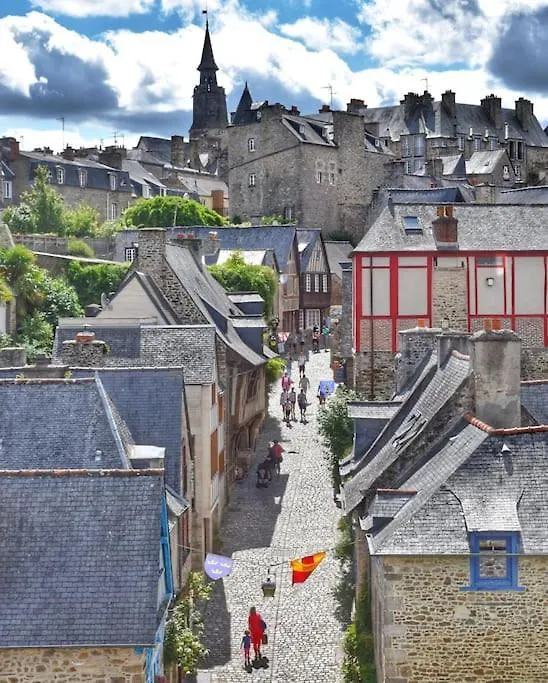 Superbe Appartement Avec Jardin Dinan Centre - Jerzual Lejlighed